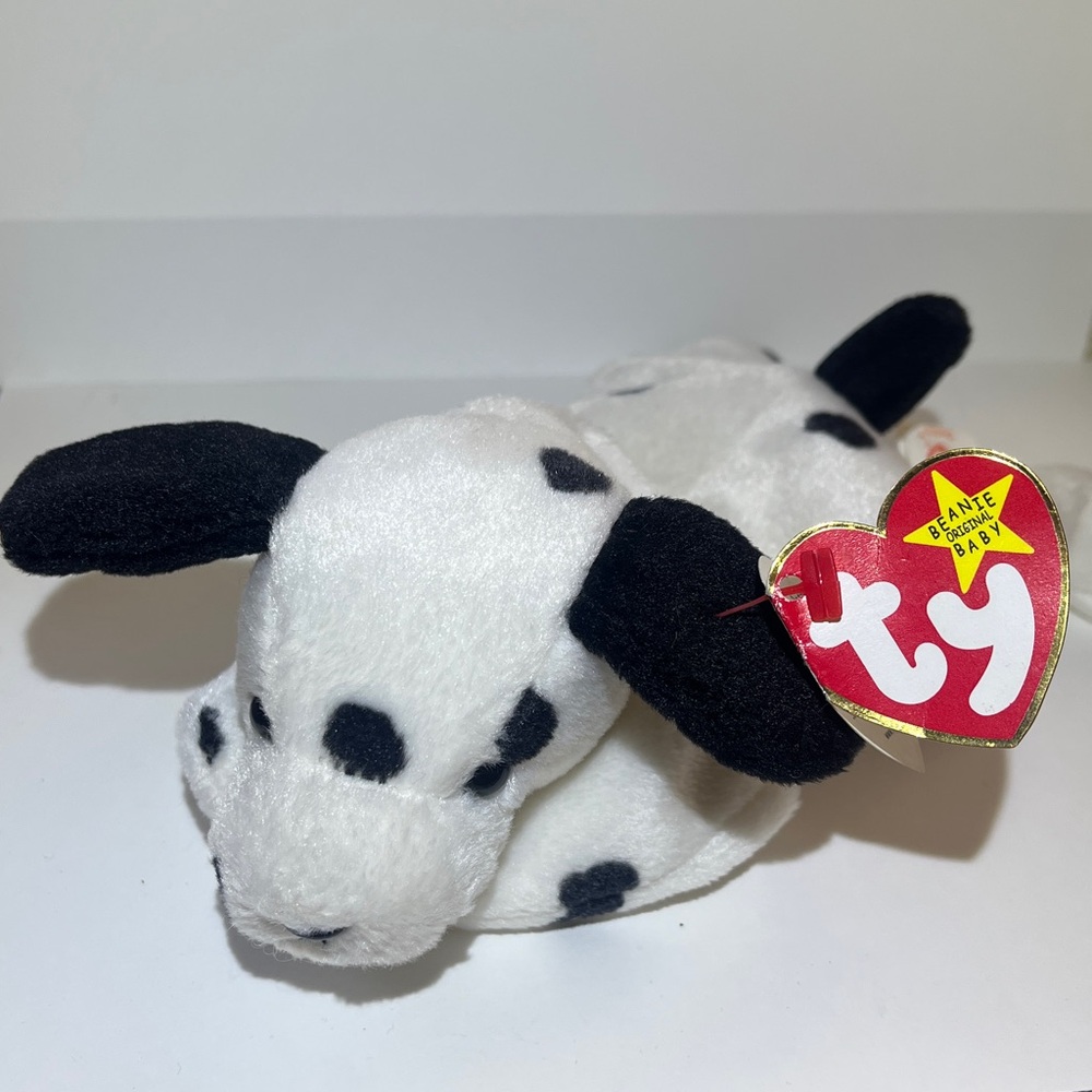 1996 Ty Beanie Babies Dotty puppy with tag